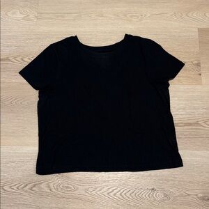 Target Classic Loose Fitting Black Short Tee